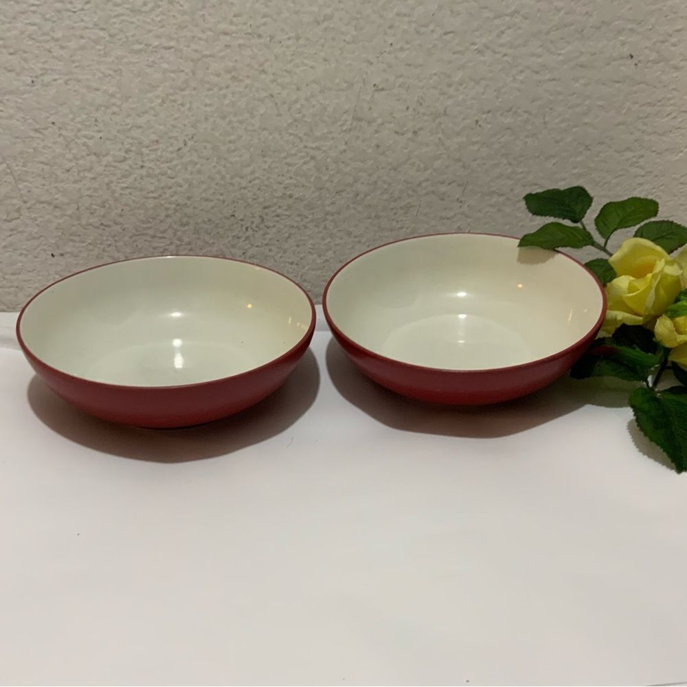 Noritake Stoneware Colorwave Raspberry Soup Cereal Bowls Set Of 2 G3